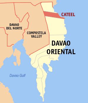 Cateel, Davao Oriental, Davao Region (Region XI): 8205.